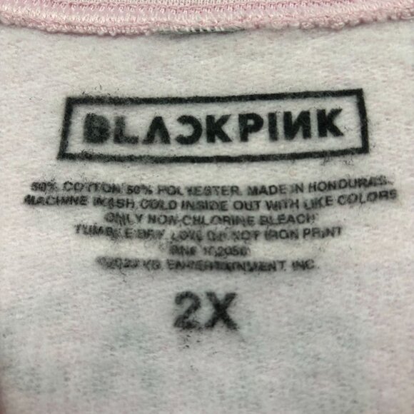 BlackPink Born Pink World Tour K-Pop Girl Group Crewneck 2X - Picture 4 of 4